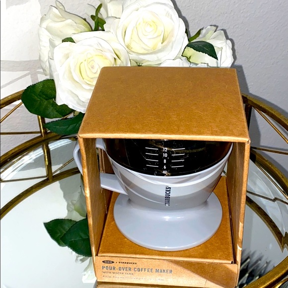 OXO+Starbucks Pour Over Coffee Maker w/ Water Tank ☕️ - Picture 3 of 7